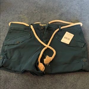 Blue free people shorts